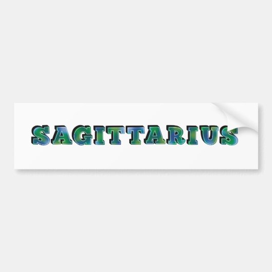 Sagittarius Autoaufkleber (Vorne)