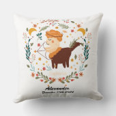 Sagittarius Baby - Kinderzimmer Kissen (Rückseite)