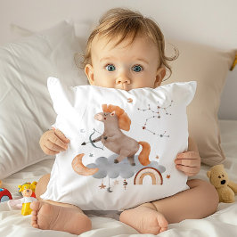 Sagittarius Baby Zodiac Kinderzimmer Pillow Kissen