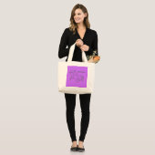 Sagittarius Bag Jumbo Stoffbeutel (Vorderseite (Model))