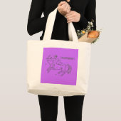 Sagittarius Bag Jumbo Stoffbeutel (Vorderseite (Produkt))