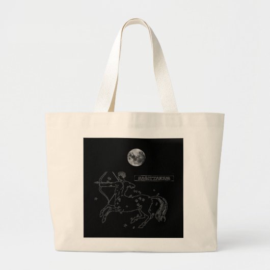 Sagittarius Bag Jumbo Stoffbeutel (Vorne)