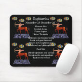 Sagittarius Birth Sign Zodiac Mouse Pad Mousepad (Mit Mouse)