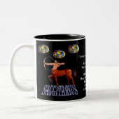 Sagittarius Birth Sign Zodiac Tasse (Links)