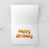 Sagittarius Birthday Card Karte (Innenseite)