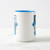 Sagittarius Birthday Crest™ December 1-21 Mug Zweifarbige Tasse (Mittel)