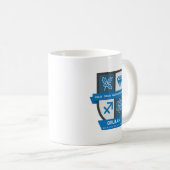 Sagittarius Birthday Crest™ for December 1-21 Mug Kaffeetasse (VorderseiteRechts)