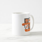 Sagittarius Birthday Crest™ for November 22-30 Mug Kaffeetasse (VorderseiteRechts)
