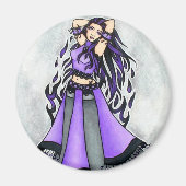 Sagittarius Bly Dancer Lila Magnet (Vorne)