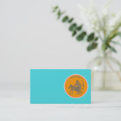 Sagittarius Business Card Visitenkarte (Stehend Vorderseite)