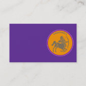 Sagittarius Business Card Visitenkarte (Vorderseite)