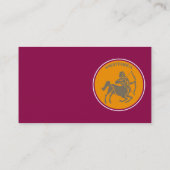 Sagittarius Business Card Visitenkarte (Rückseite)