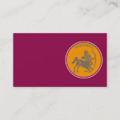 Sagittarius Business Card Visitenkarte (Vorderseite)
