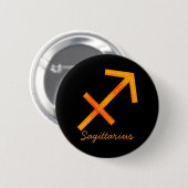 Sagittarius Button (Vorne & Hinten)