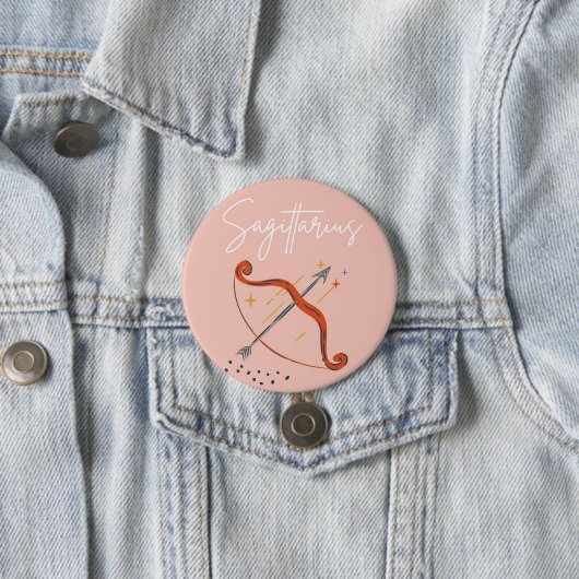 Sagittarius button badge (Beispiel)