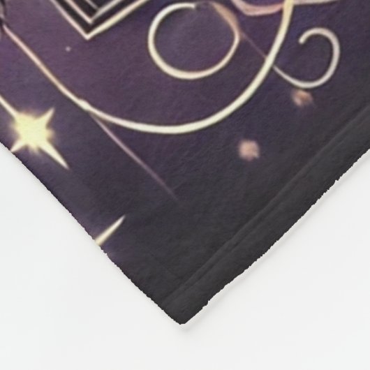 Sagittarius "Chasing Horizons" Fleece Blanket (Ecke)