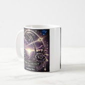 Sagittarius "Chasing Horizons" Zodiac-Tasse Kaffeetasse (Vorderseite Links)
