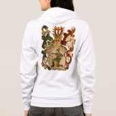 Sagittarius  Coat of Arms Hoodie Jacket (Rückseite)
