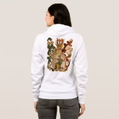 Sagittarius  Coat of Arms Hoodie Jacket (Schwarz voll)
