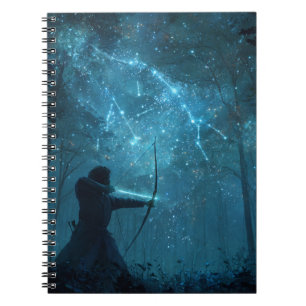 Sagittarius Constellation Archer-Notebook Notizblock