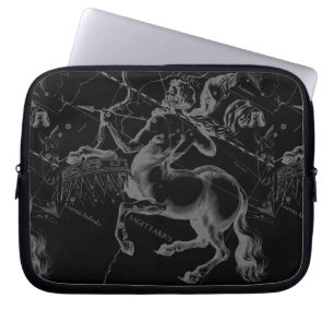 Sagittarius Constellation Classy Hevelius Engaving Laptopschutzhülle