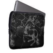 Sagittarius Constellation Classy Hevelius Engaving Laptopschutzhülle (Vorne Rechts)