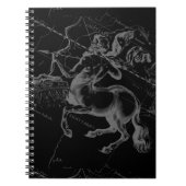 Sagittarius Constellation Classy Hevelius Engaving Notizblock (Vorderseite)