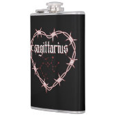 Sagittarius Constellation Gothic Dark Celestial Flachmann (Links)