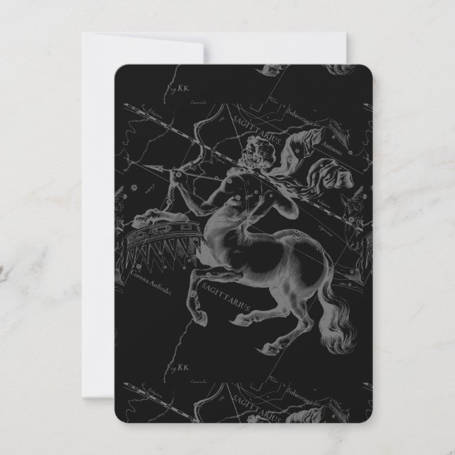 Sagittarius Constellation Hevelius1690 Nov22-Dec21 (Vorderseite)