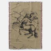 Sagittarius Constellation Hevelius 1690 Gravur Decke (Vorderseite Vertikal)