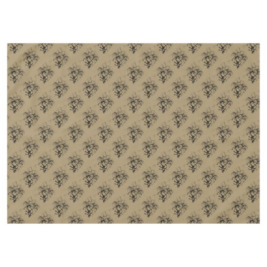 Sagittarius Constellation Hevelius 1690 Gravur Tischdecke (Vorderseite (Horizontal))