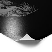 Sagittarius Constellation Hevelius circa 1690 Fotodruck (Ecke)