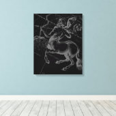 Sagittarius Constellation Hevelius circa 1690 Leinwanddruck (Insitu (Holzboden))