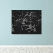 Sagittarius Constellation Hevelius circa 1690 Leinwanddruck (Insitu (Holzboden))