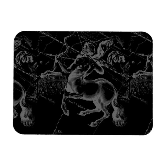 Sagittarius Constellation Hevelius circa 1690 Magnet (Horizontal)