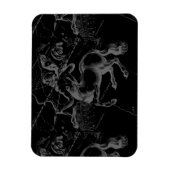 Sagittarius Constellation Hevelius circa 1690 Magnet (Vertikal)