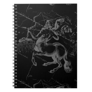 Sagittarius Constellation Hevelius circa 1690 Notizblock