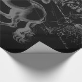 Sagittarius Constellation Hevelius Karte auf Schwa Geschenkpapier (Ecke)