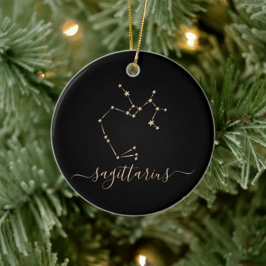 Sagittarius Constellation Keramik Ornament (Baum)