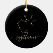 Sagittarius Constellation Keramik Ornament (Hinten)