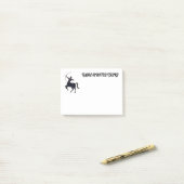 Sagittarius Constellation Line Art – Cosmic Zodiac Post-it Klebezettel (Auf Schreibtisch)