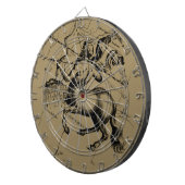 Sagittarius Constellation Map Graving Hevelius Dartscheibe (Vorderseite rechts)