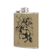 Sagittarius Constellation Map Hevelius 1690 Flachmann (Links)