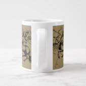 Sagittarius Constellation Map Hevelius 1690 Jumbo-Tasse (Rückseite)