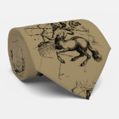 Sagittarius Constellation Map Hevelius 1690 Krawatte (Gerollt)