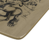 Sagittarius Constellation Map Hevelius 1690 Schneidebrett (Ecke)