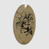 Sagittarius Constellation Map von Hevelius Ornament (Vorderseite)