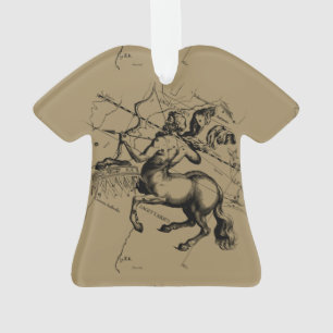 Sagittarius Constellation Map von Hevelius Ornament