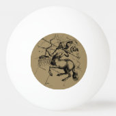 Sagittarius Constellation Map von Hevelius Tischtennisball (Rückseite)