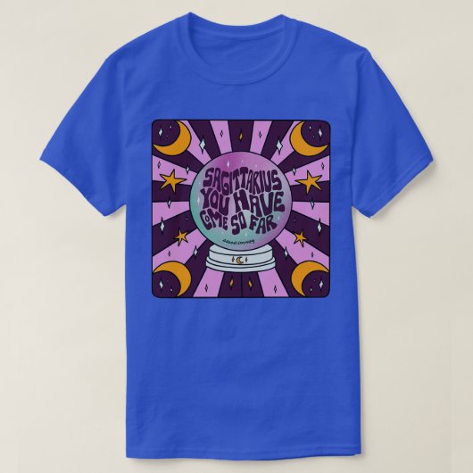 Sagittarius Crystal Ball T-Shirt (Design vorne)